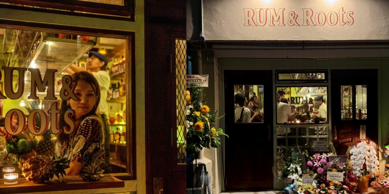 店長の高橋彩子さんと、ラムファンで賑わう RUM & Roots