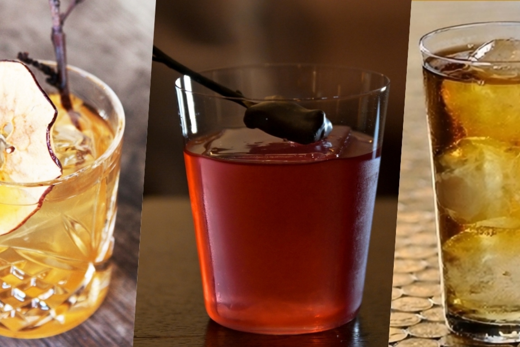 今月のカクテル
旬のリンゴで楽しむオータムカクテル６選
