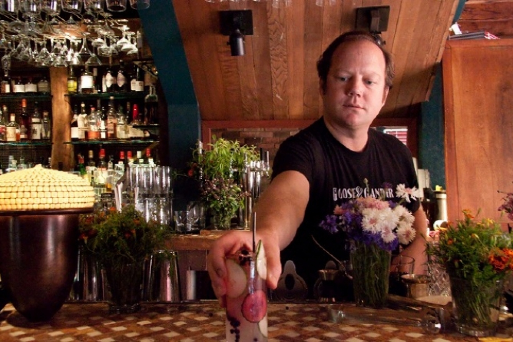 ナパ、ワインカントリー発、
花と緑を愛するバーテンダー。
＜前編＞
