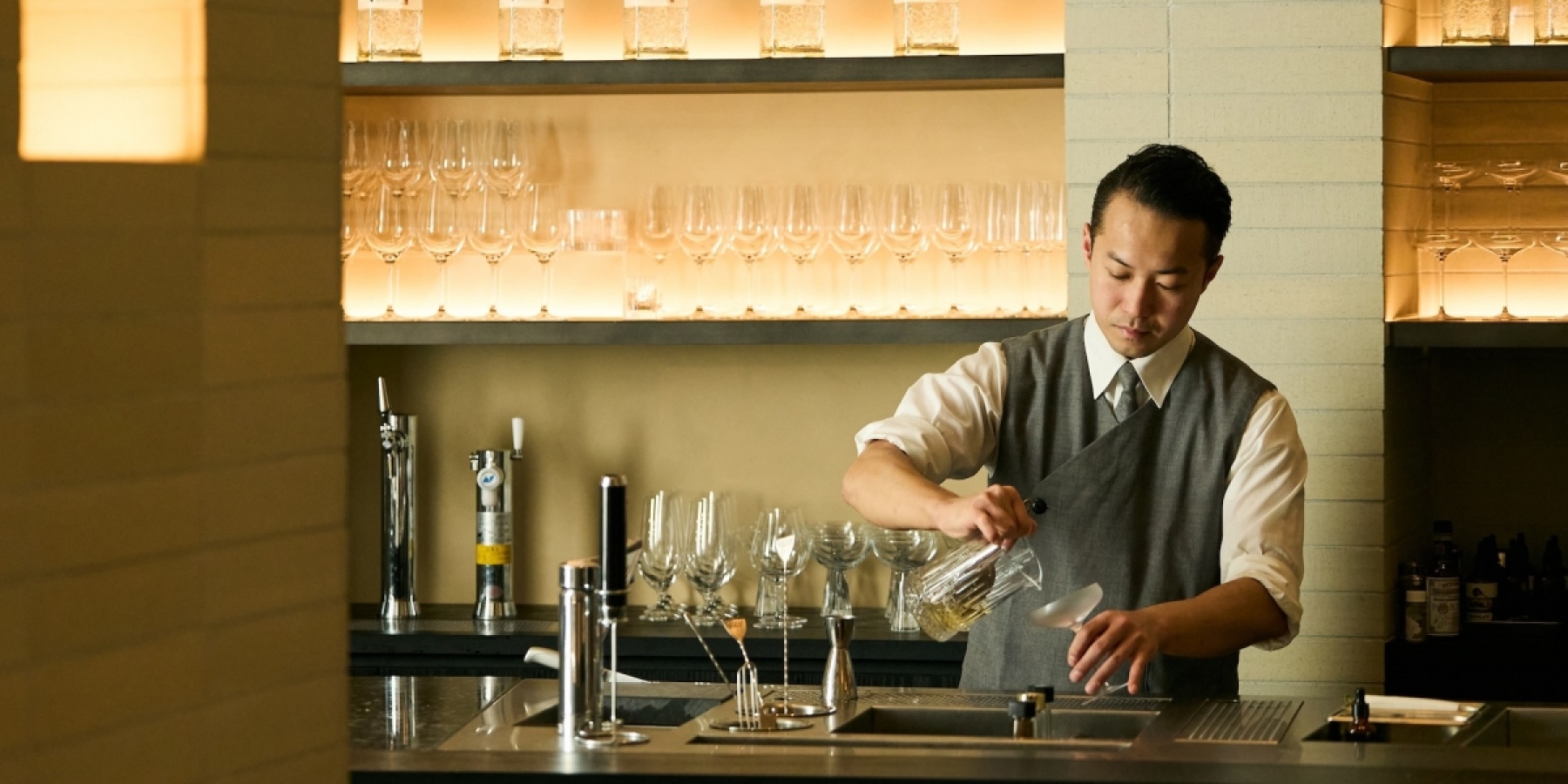 LOOPS：高輪に誕生した新感覚ラウンジで、
モダンにツイストしたカクテルを。- 前編 -